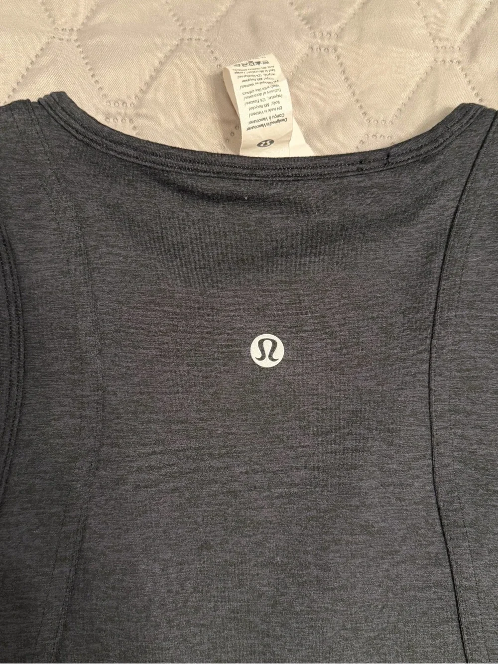 lululemon athletica Black High-Neck Racerback Tank